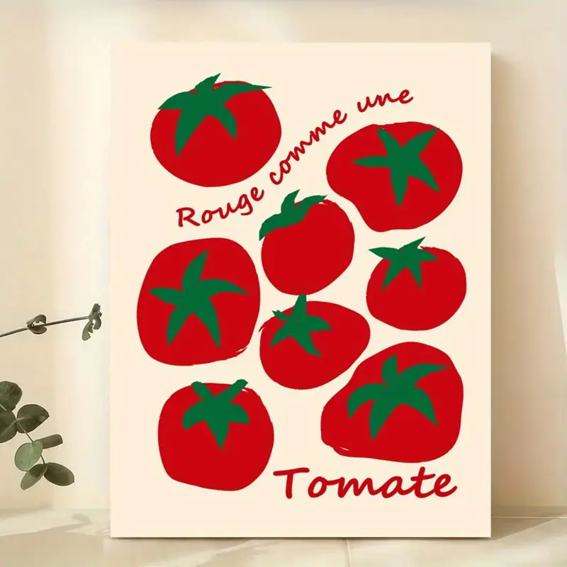 Home Decor Nepal - Moderno colorato pomodori rossi stampe d'arte