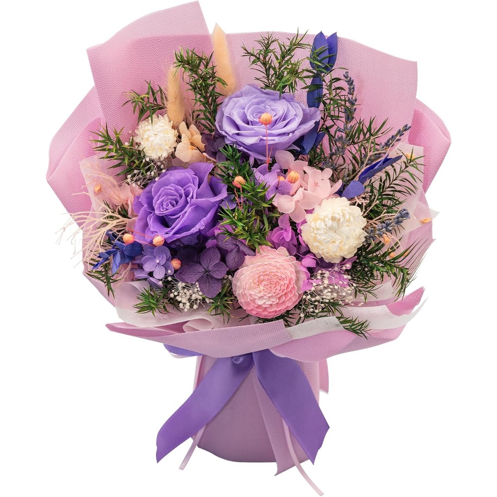 Home Decor Tulip - Bouquet di Rose Stabilizzate Romantiche: Regali