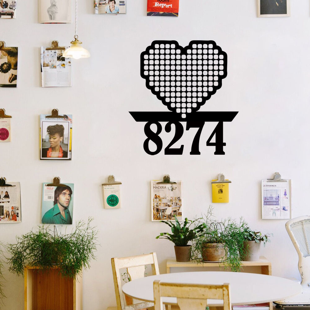 Home Decor Wall Stickers - 1PC Cool Love Adesivo da parete