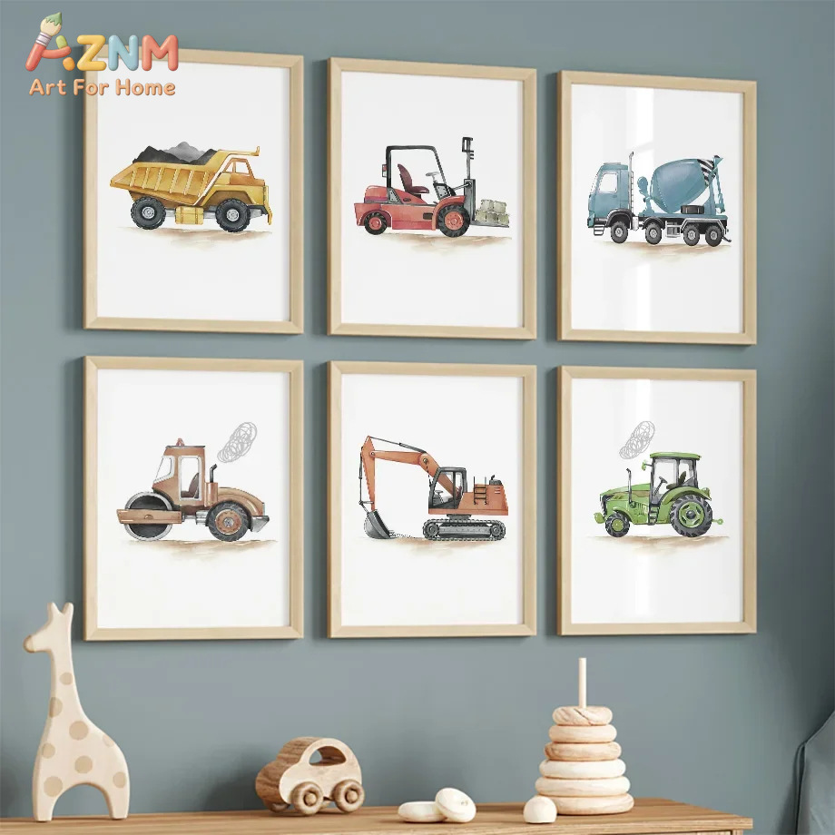 Home Decor Japandi - Set di 6 Poster Decorativi Moderni