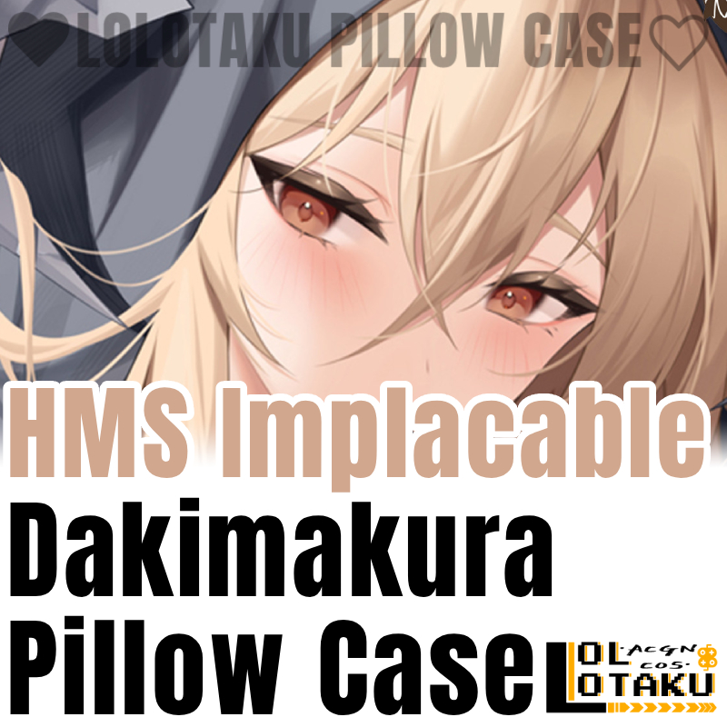 Home Decor Accessories - HMS Implacable Dakimakura Azur Lane Federa