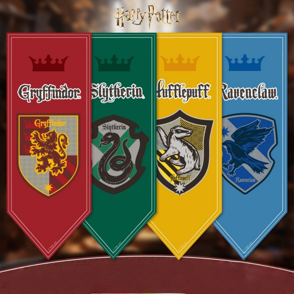 Home Decor Quirky - Bandiera Decorativa Harry Potter 45x120cm, Stendardo