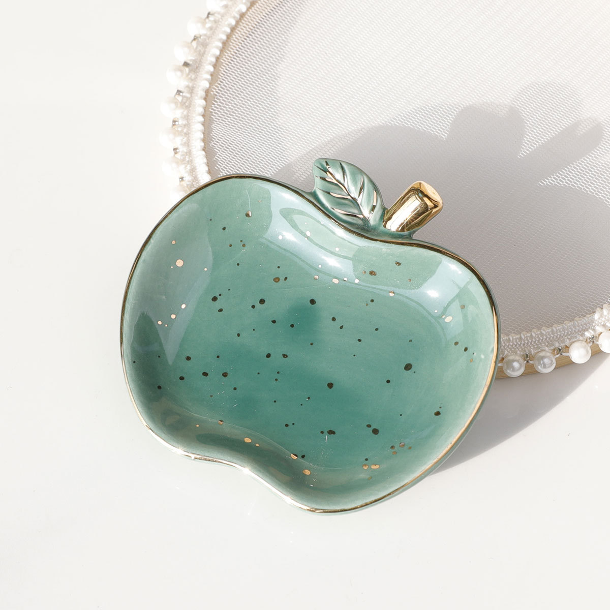 Ceramic Trinket Dish - Vassoio per gioielli in ceramica piatto