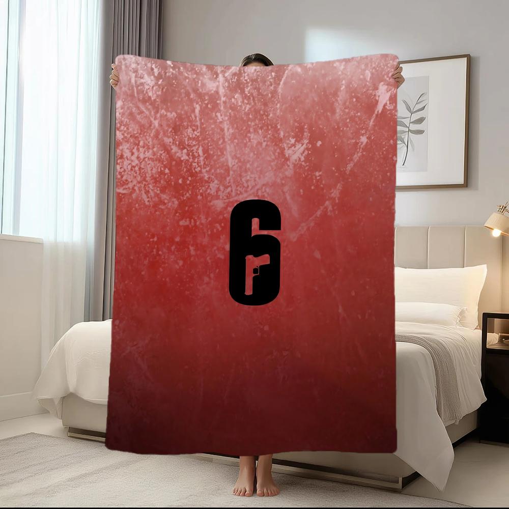 Home Decor Mobile Game - Coperta in Peluche Corto Rainbow Six