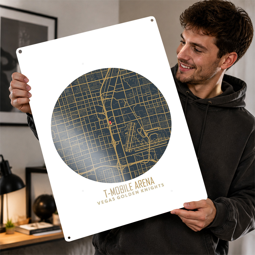 Home Decor Mobile Game - Poster Mappa Arena T-Mobile, Arte Murale