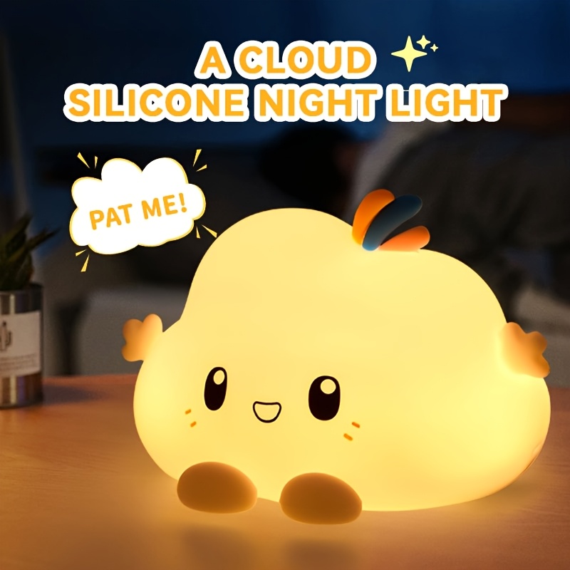 Home Decor Lighting - Luce notturna a nuvola, attenuazione touch-controllo,