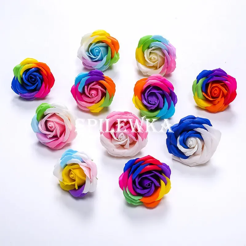 Home Decor Flowers - Spilewka 6X7 cm Fiore artificiale rosa