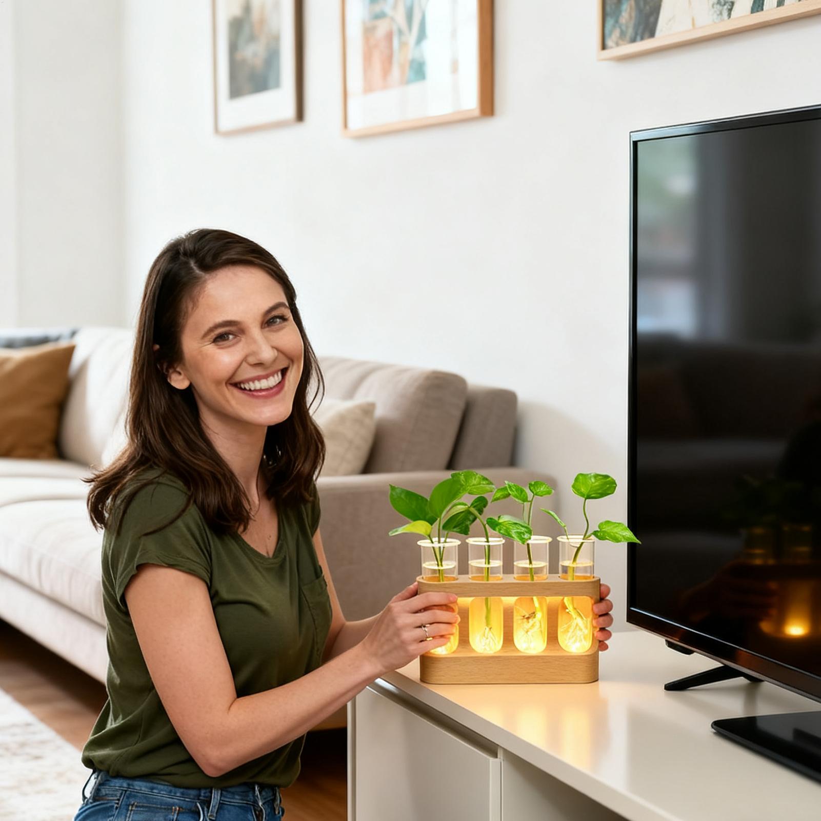 Terrario per provette in vetro - Home Decor Youtube recensione e prezzo