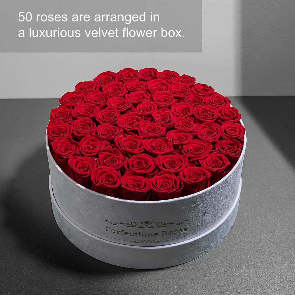 50 Rose in Scatola di Velluto, - Home Decor Tulip recensione e prezzo