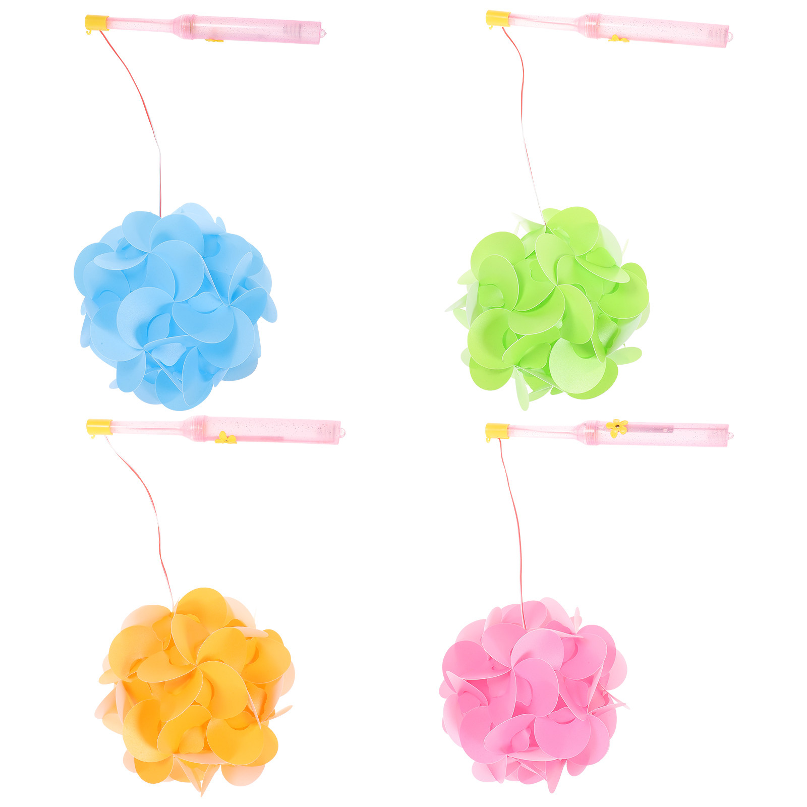 4 Set di Lanterne di Carta Fai - Home Decor Flowers recensione e prezzo
