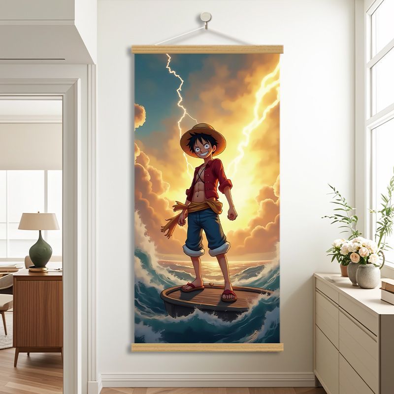 Nuovo Poster One Piece con Luf - Home Decor Painting recensione e prezzo