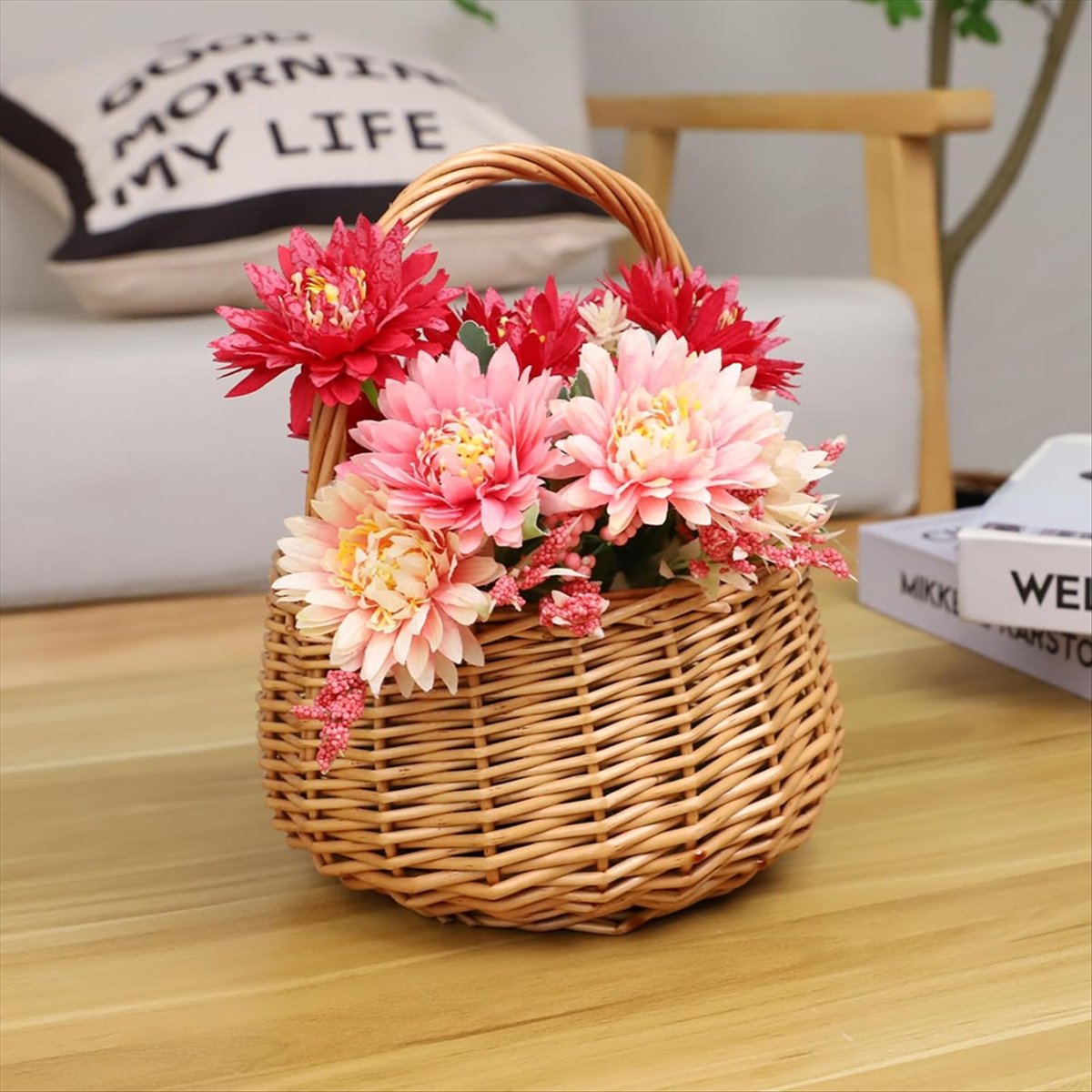 Cesto da Picnic in Vimini con  - Home Decor Flowers recensione e prezzo