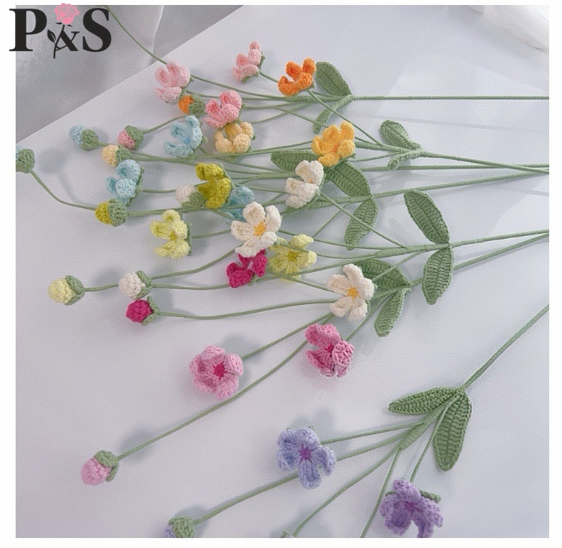 Fiore all'uncinetto fatto a ma - Home Decor Tulip recensione e prezzo