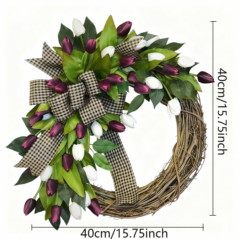 Ghirlanda di tulipani primaver - Home Decor Tulip recensione e prezzo