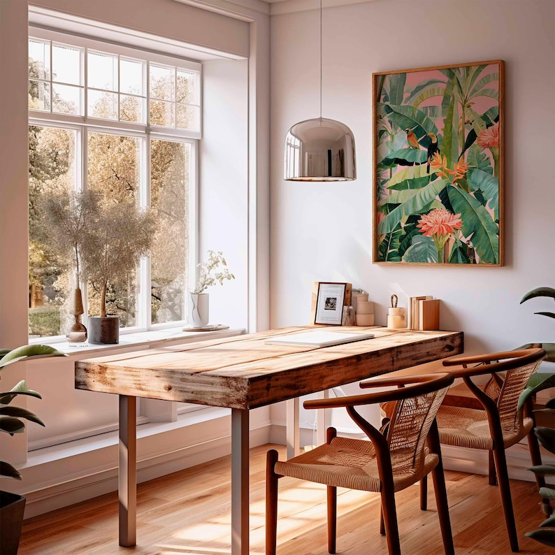 1 poster in tela tropicale ret - Home Decor Youtube recensione e prezzo