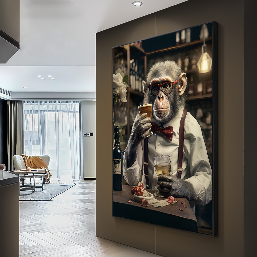 Nordic Gorilla Wear Suit Wall  - Home Decor Japandi recensione e prezzo