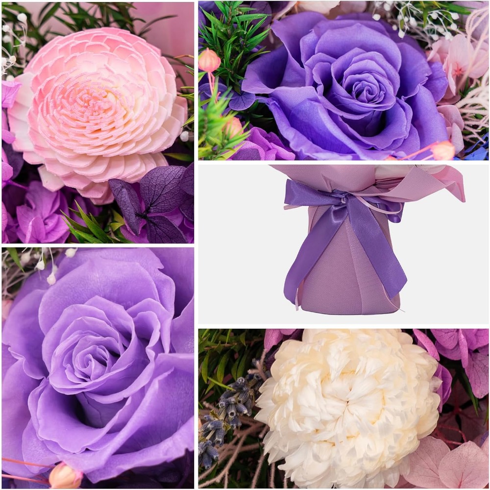 Bouquet di Rose Stabilizzate R - Home Decor Tulip recensione e prezzo