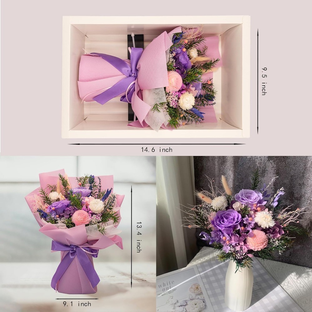 Bouquet di Rose Stabilizzate R - Home Decor Tulip recensione e prezzo