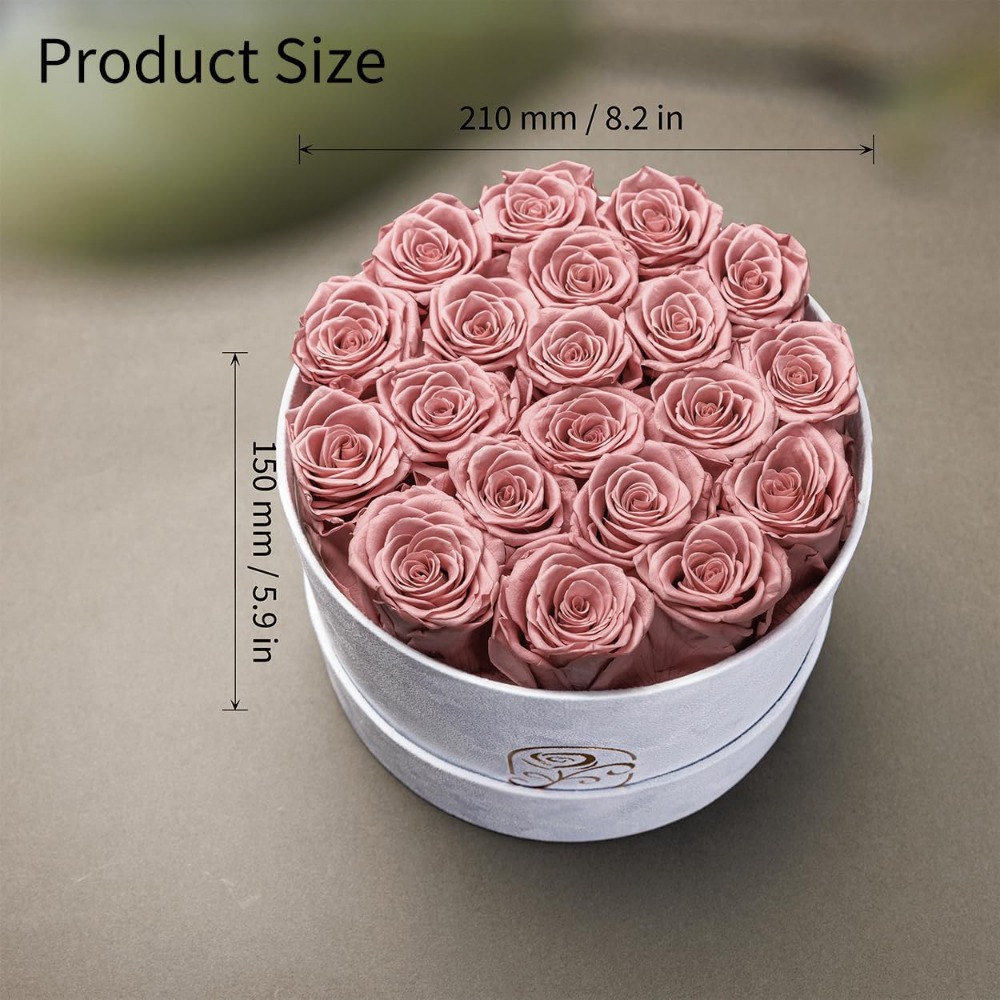 Rose Conservate in Scatola di  - Home Decor Tulip recensione e prezzo