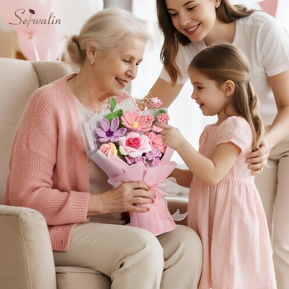 Bouquet di Fiori all'Uncinetto - Home Decor Tulip recensione e prezzo
