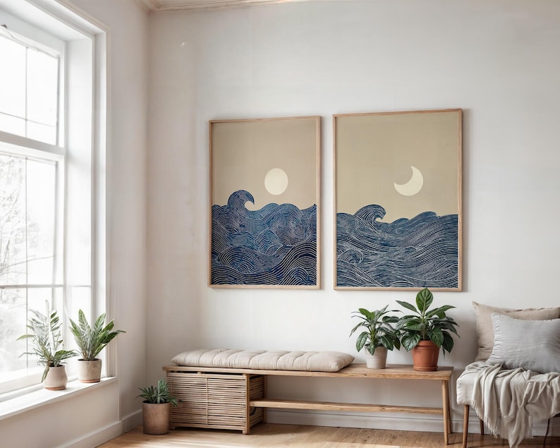 2 Stampe su Tela Minimaliste J - Home Decor Youtube recensione e prezzo