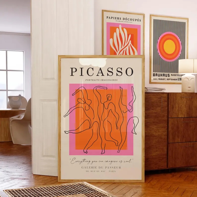 3 pezzi di stampe moderne su t - Home Decor Nepal recensione e prezzo