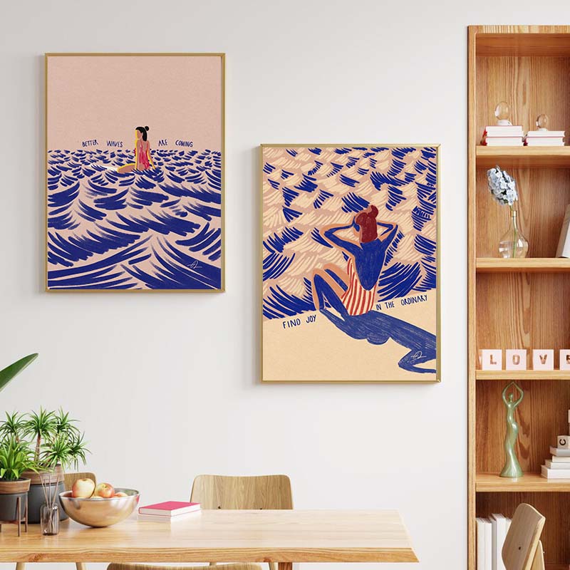 Poster su Tela con Stampa di O - Home Decor Youtube recensione e prezzo