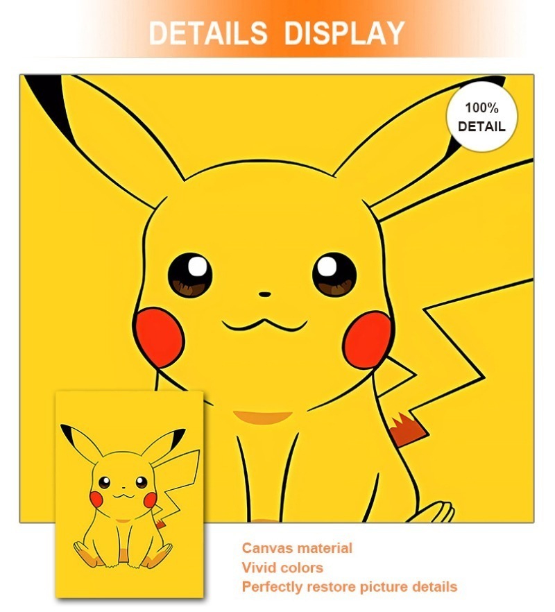 Poster Anime Senza Cornice Pok - Watercolor Poster Print recensione e prezzo