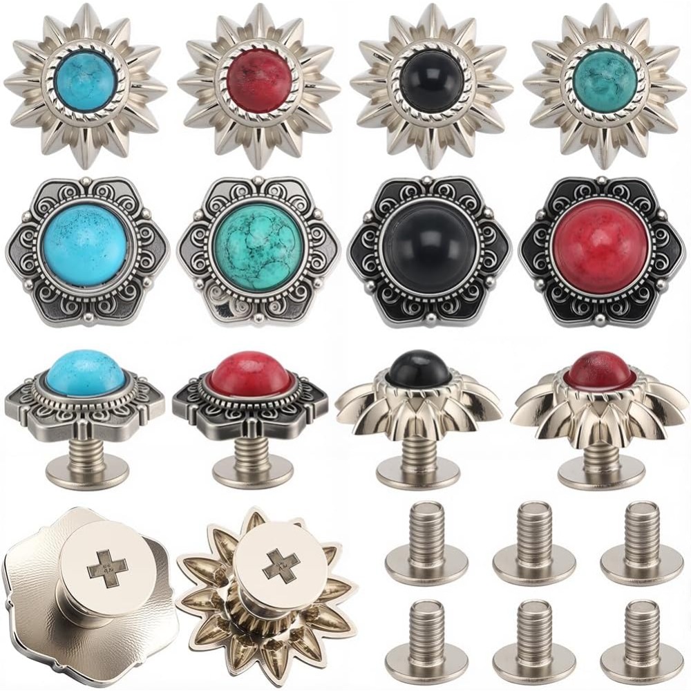24 Set 8 Stili Bottoni posteri - Home Decor Flowers recensione e prezzo