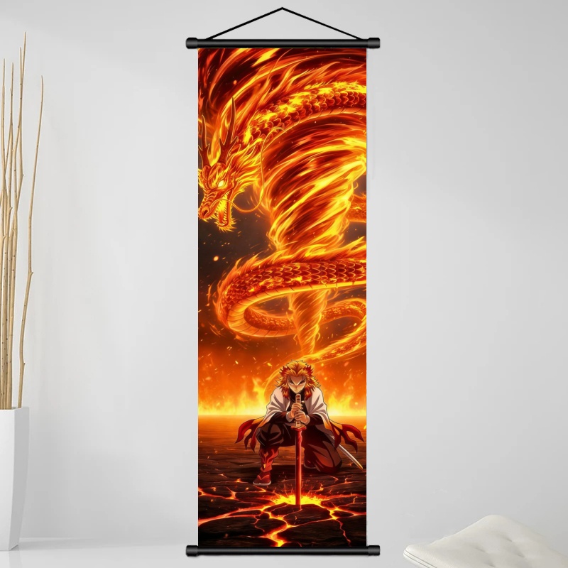 Demon Slayer Kyojuro Rengoku S - Home Decor Painting recensione e prezzo