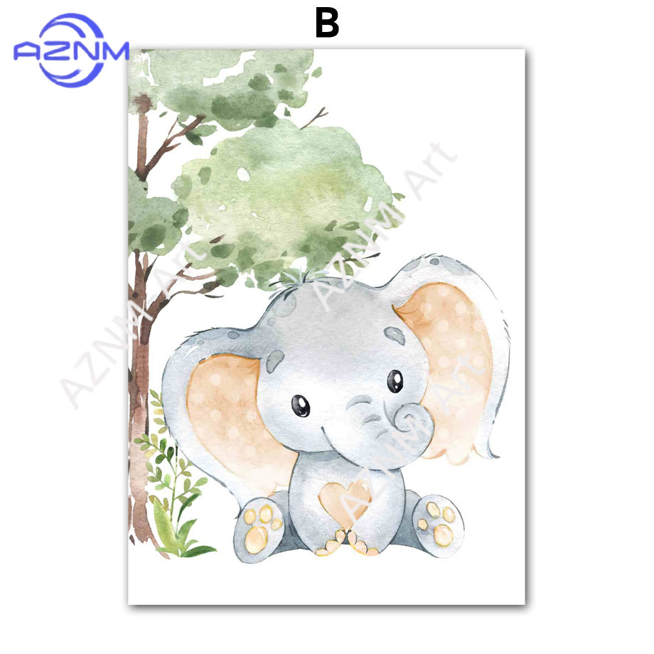 1/6 Pezzi Poster Acquerello An - Watercolor Poster Print recensione e prezzo