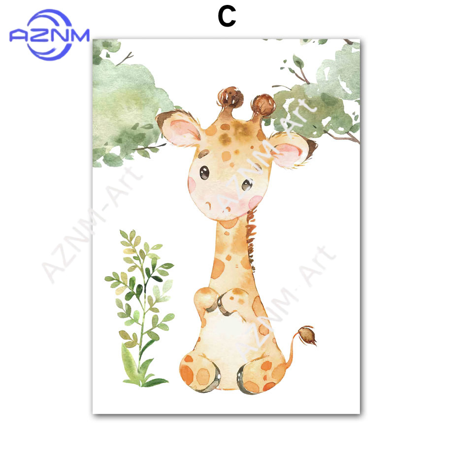1/6 Pezzi Poster Acquerello An - Watercolor Poster Print recensione e prezzo