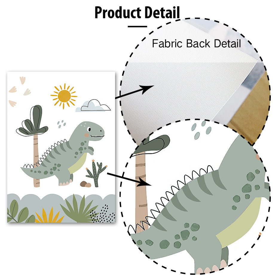 Quadri su tela con dinosauri d - Home Decor Japandi recensione e prezzo