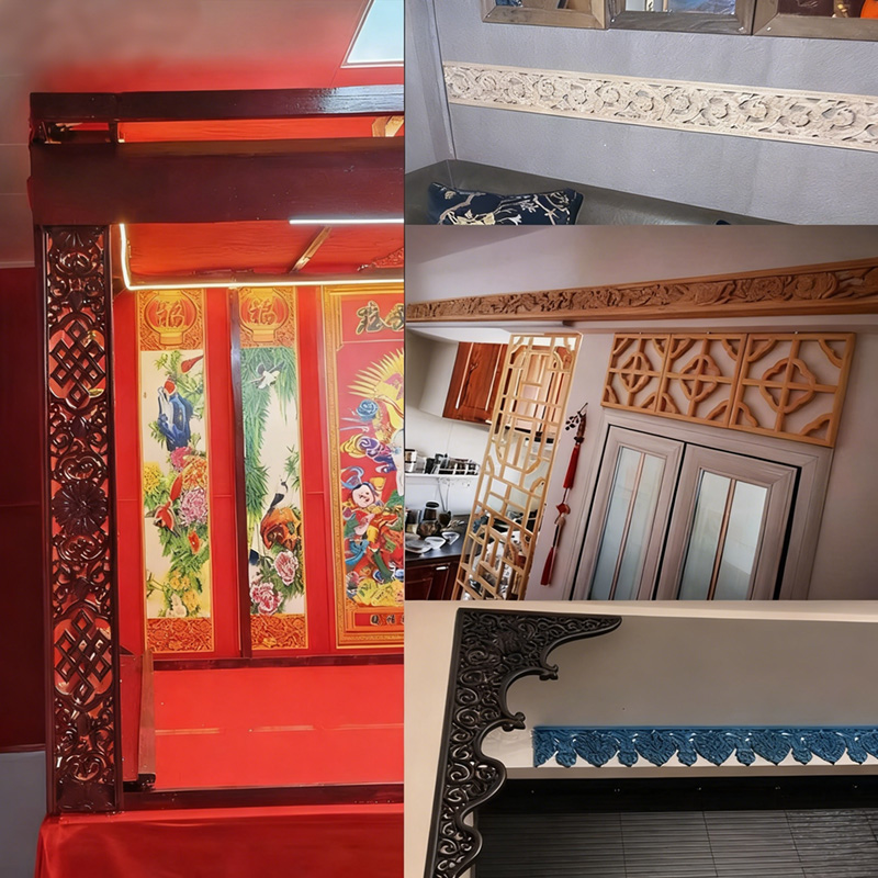 Stampaggio decorativo in legno - Home Decor Wall Molding recensione e prezzo