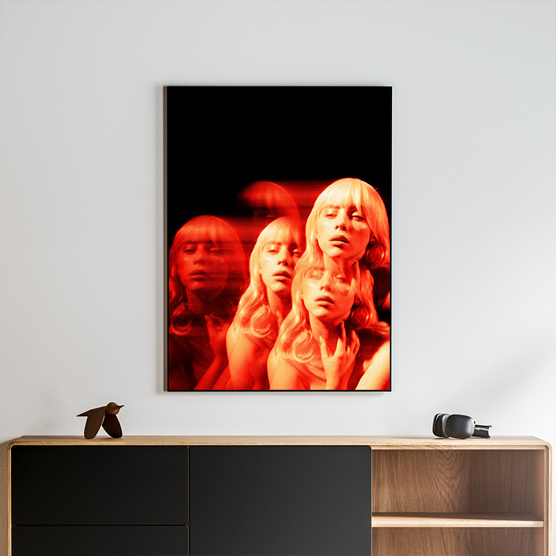 Hot High Burning Singer B-Bill - Watercolor Poster Print recensione e prezzo