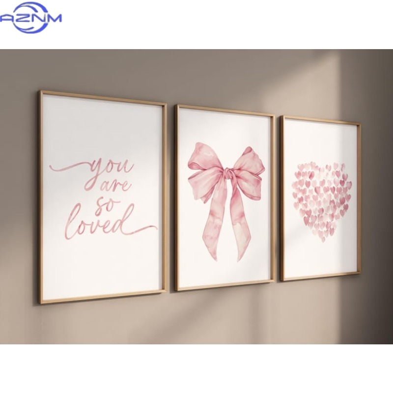 3 pezzi (poster su tela senza  - Watercolor Poster Print recensione e prezzo