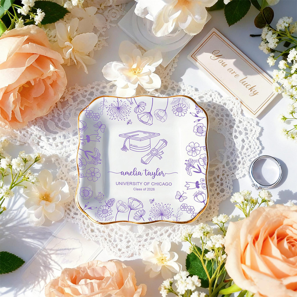 Piatto Portagioie Personalizza - Ceramic Trinket Dish recensione e prezzo