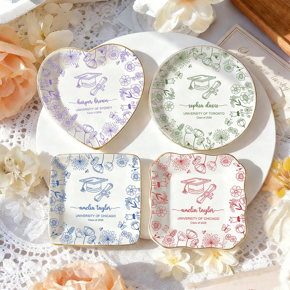 Piatto Portagioie Personalizza - Ceramic Trinket Dish recensione e prezzo