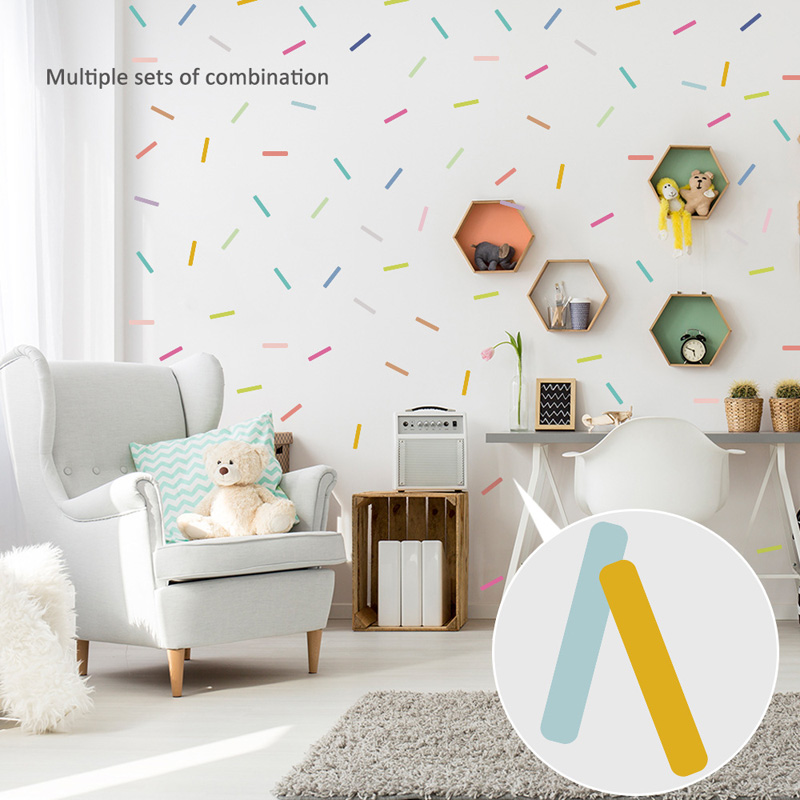 48pcs Colorful Candy Striscia  - Home Decor Indonesia recensione e prezzo