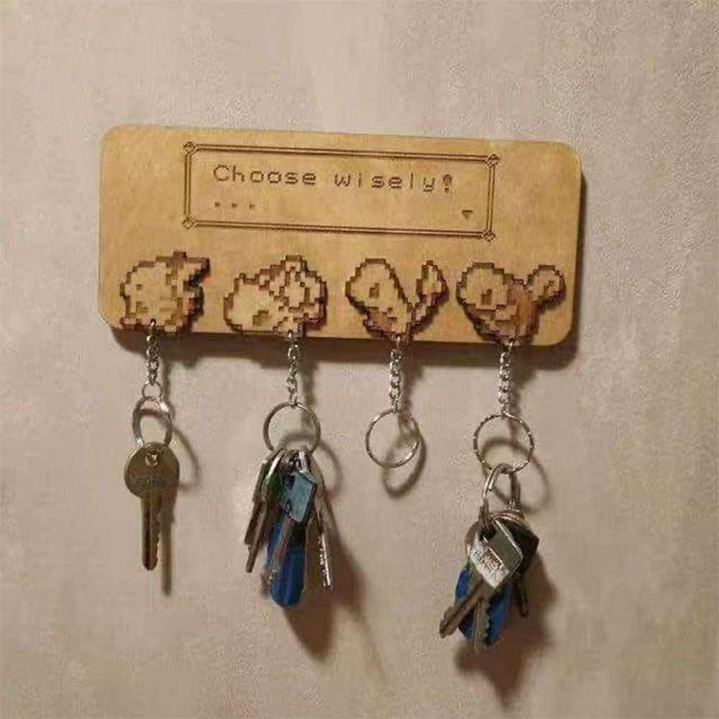 Portachiavi in Legno Pokémon A - Home Decor Disney recensione e prezzo