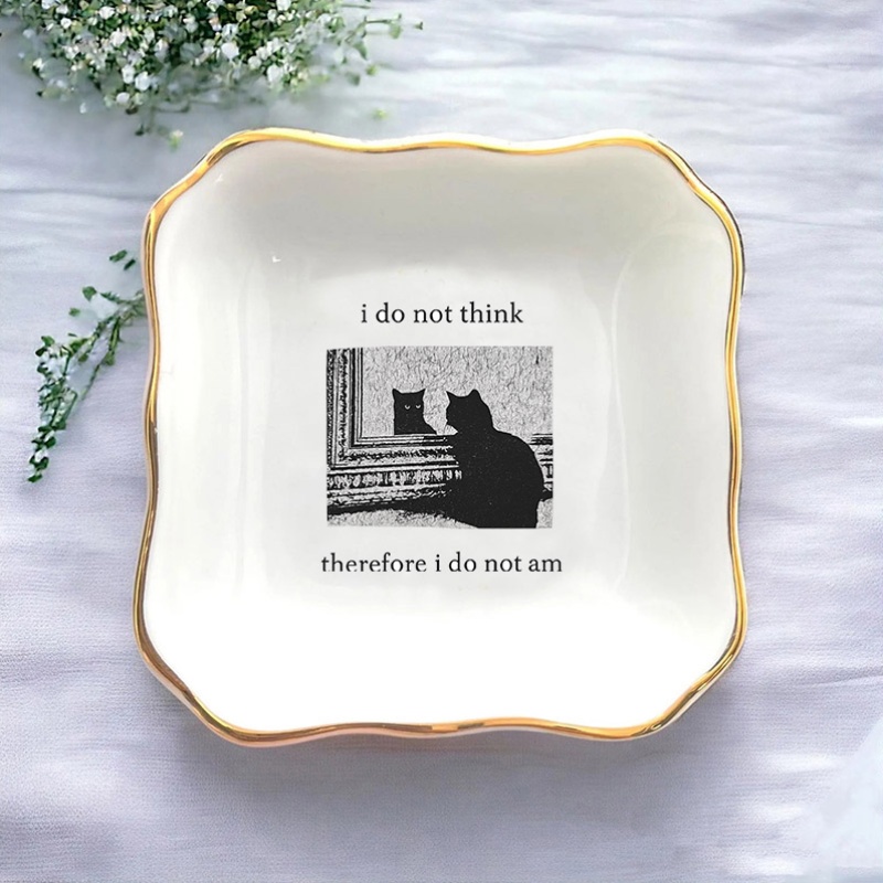 1 pz. Vassoio Portagioie con M - Ceramic Trinket Dish recensione e prezzo