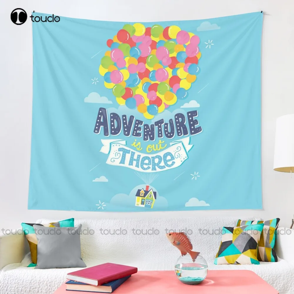 L'avventura è fuori lì Arazzo  - Home Decor Website Free recensione e prezzo