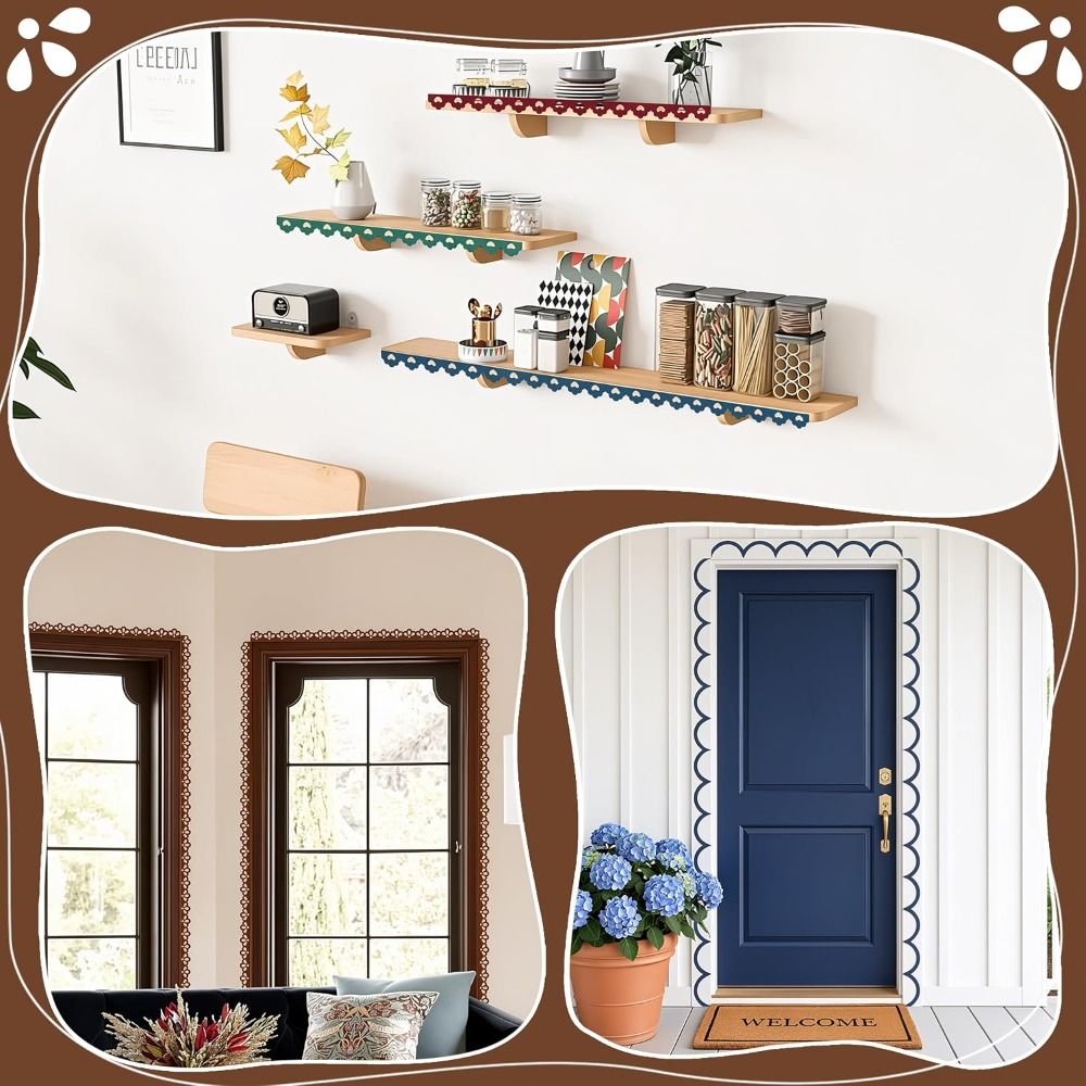 5 pezzi di modanature decorati - Home Decor Wall Molding recensione e prezzo