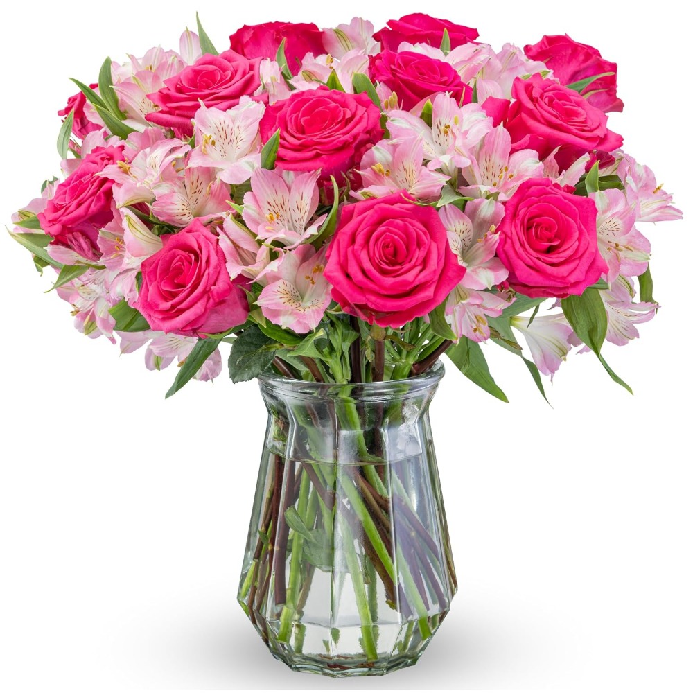 Elegante Composizione di Rose  - Home Decor Tulip recensione e prezzo